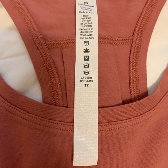 BNWT Authentic Lululemon Love Tank Pleated - Picture 5 of 7